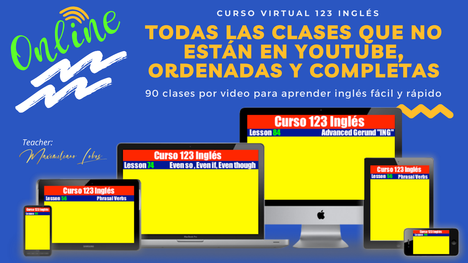 Curso Virtual 123 Inglés™